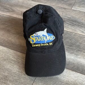 Black Starboard Dewey Beach Cap